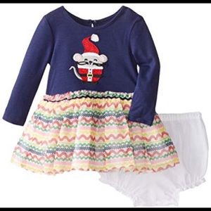  2/$15   Marmellata Christmas Mouse Dress 